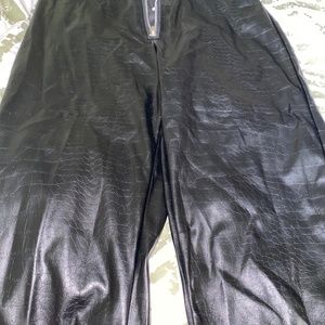 Leather pants